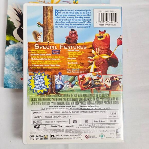 Open Season (DVD, 2006 Sony Pictures Animation) - Picture 4 of 4
